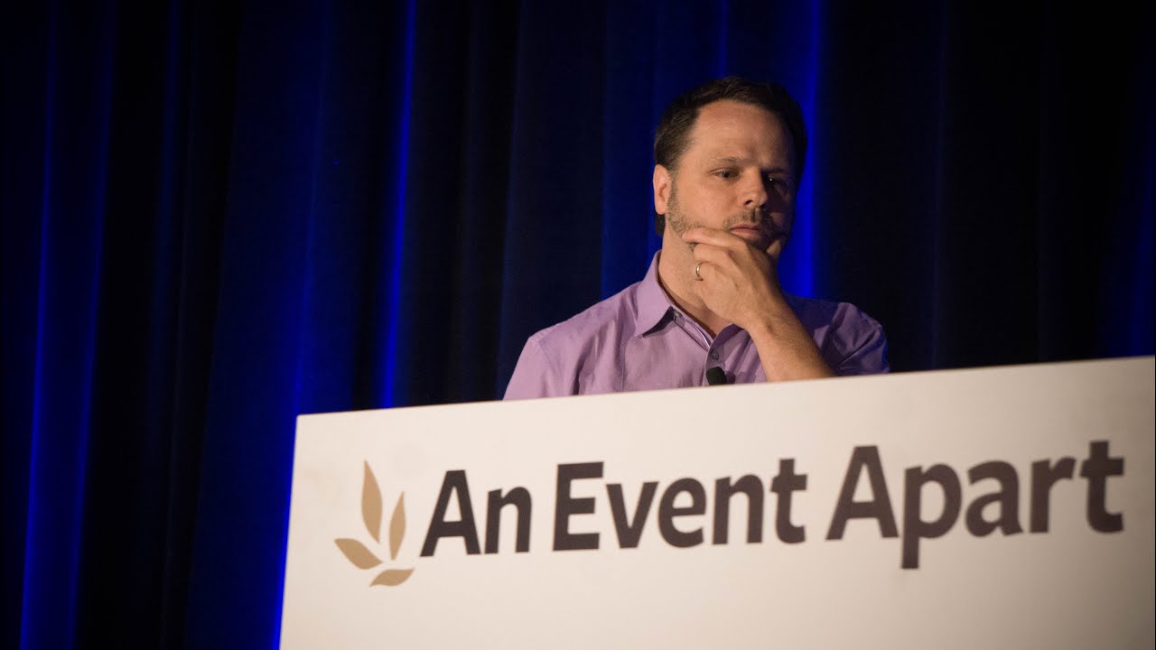 Watch “Where Accessibility Lives” on YouTube — Derek Featherstone speaking at An Event Apart, Denver, 2017.